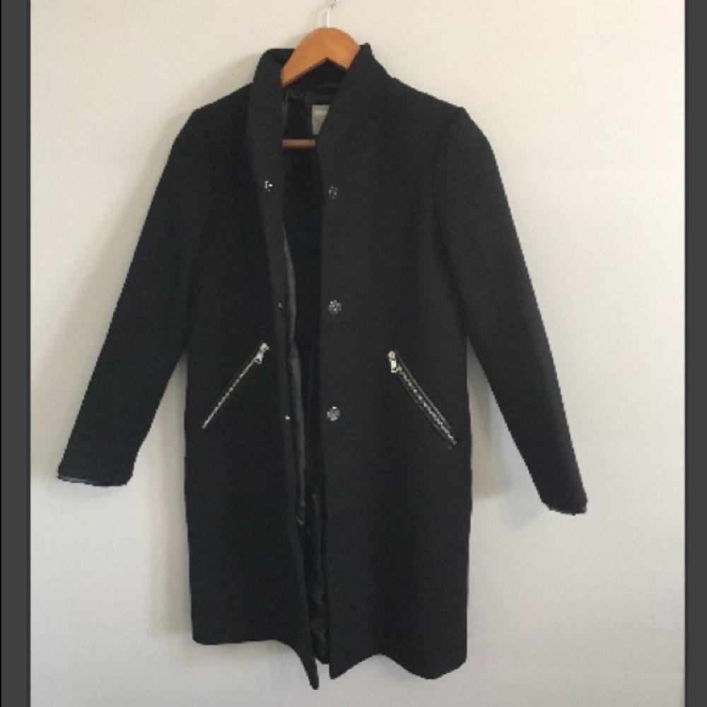 ASOS Petite Funnel Neck Coat- 2 Petite